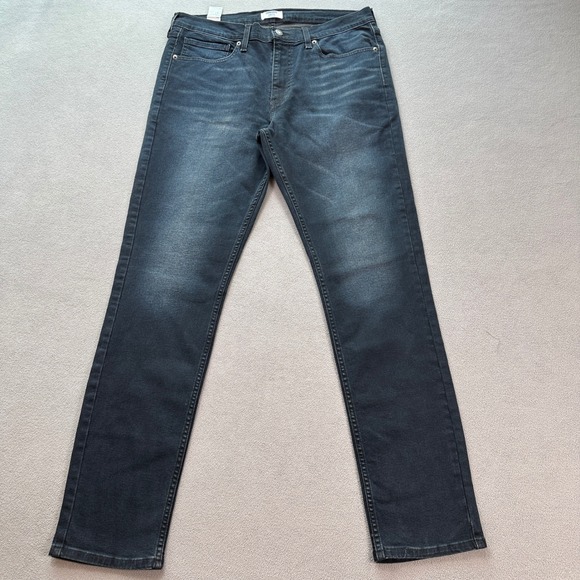 Levis Denizen Jeans Mens 36x32 Dark Wash Straight Leg Denim NWOT